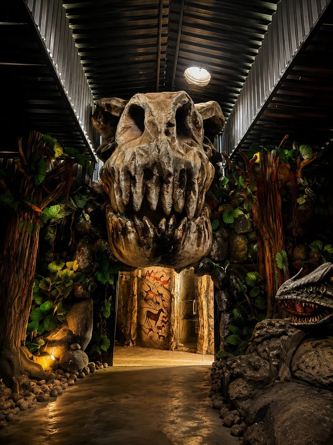 Entrada do Parque dos Dinossauros